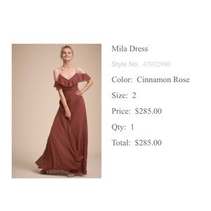 BHLDN Mila Dress
